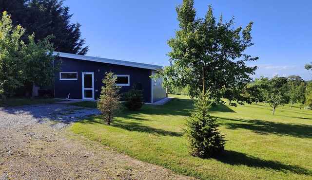 A contemporary bungalow with beautiful views.
