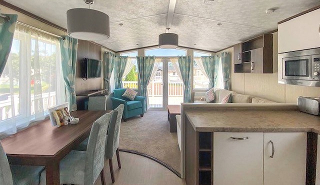 A cosy holiday home with one master double and one twin room.