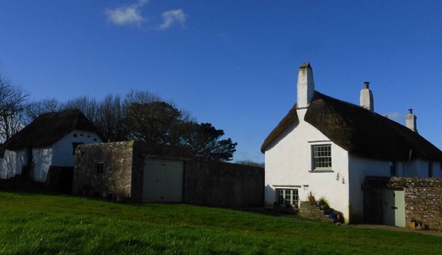 A cosy thatched cottage in coastal location - a perfect eco-retreat for four