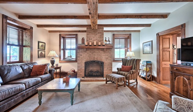 A cozy, beautifully renovated 1829 farmhouse