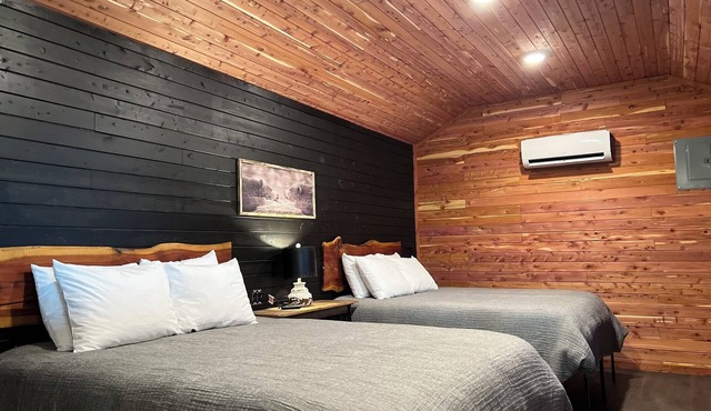 A cozy cabin with Ozark Mountain Views!