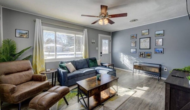 A cozy home between the Indiana Dunes and town of Chesterton.