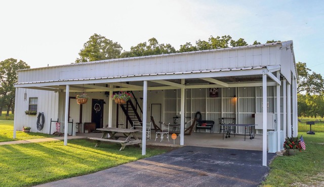 A cozy retreat where you can enjoy the country feel and convenient location.
