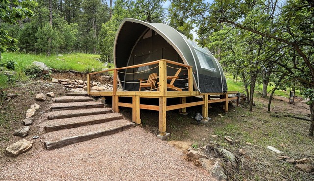 A Cozy Winter Retreat in the Black Hills