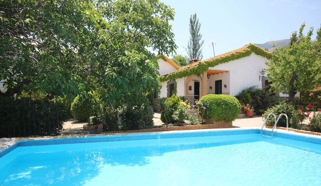 A delightful property surrounded by a cherry orchard and private swimming pool