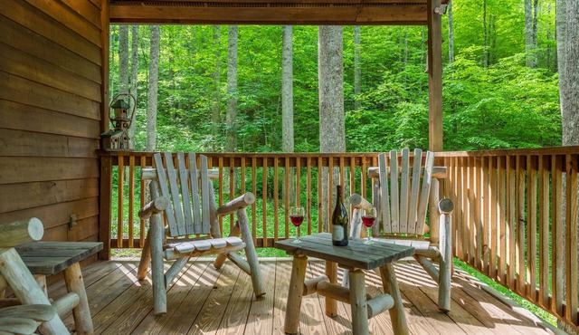 A Design-Led Mountain Retreat ~ Cozy 2BR Cabin ~ Firepit, Brook, Gas Fireplace