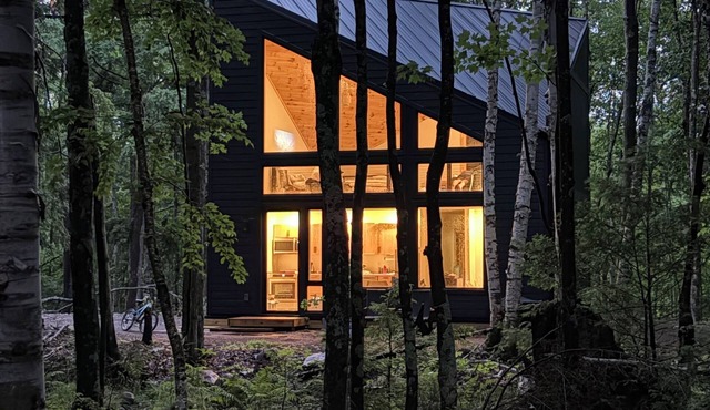 A distinctly modern stay hidden in Wisconsin's Northwoods.