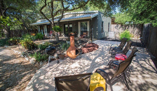 A Dog-Friendly Family Resort awaits you in the quiet Texas Hill Country