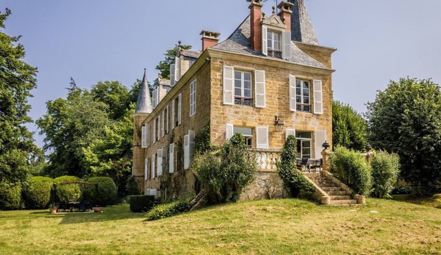 A fairytale castle for 16 with private heated pool