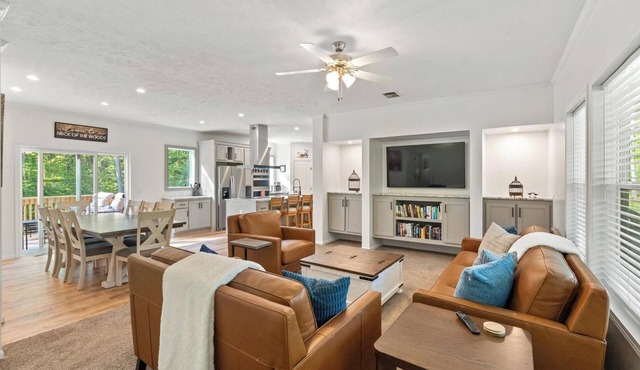 A family-friendly home nestled between Harbor Springs and Petoskey.