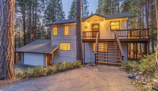 A family friendly cabin nestled in the beautiful Stanislaus National Forest.
