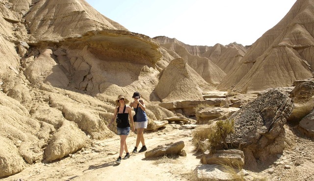 A family nest, a step Desert Bardenas