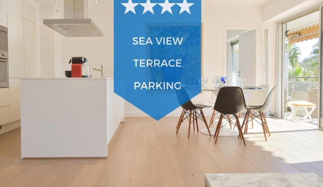 A FAVORITE CANNES RIVIERA BETWEEN SEA & TREES Loft type!