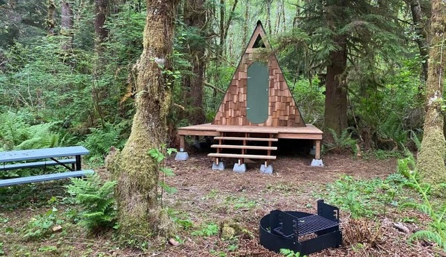A-Frame #16 Shelter near Olympic National Park