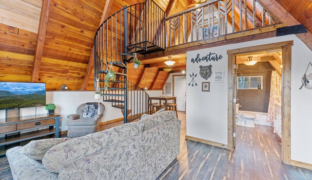 A-frame at Spotted Bear Retreat