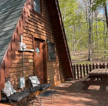 A-Frame Cabin #2 on Patoka Lake in Southern Indiana