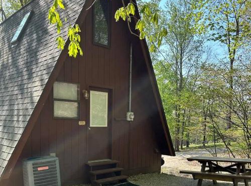 A-Frame Cabin #4 on Patoka Lake in Southern Indiana