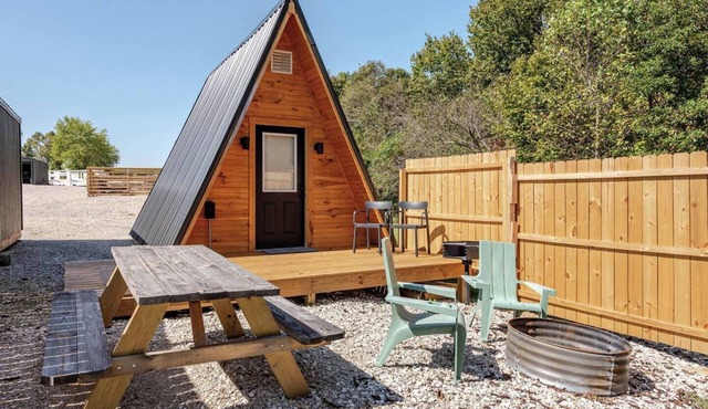 A Frame Cabin at Painter Creek Camp Resort. Just minutes from French Lick!