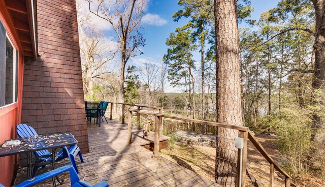 A-Frame Escape with Dock, Ramp, & Lake Views!