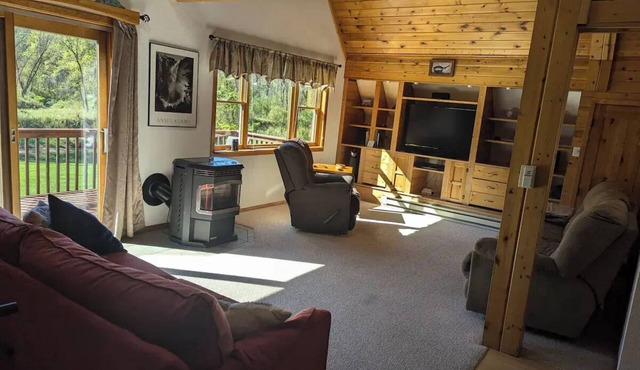 A-frame home on Trout Stream