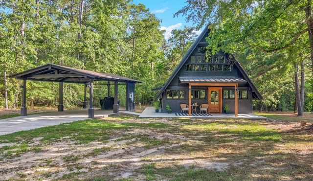 A-frame in the cove