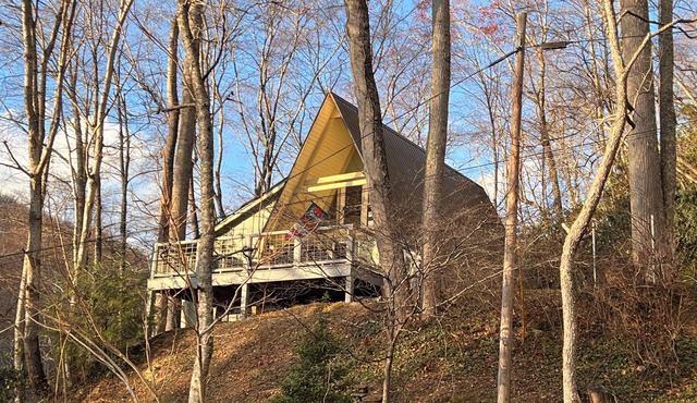 A-Frame of Mind in the Smoky's, a mountain retreat.