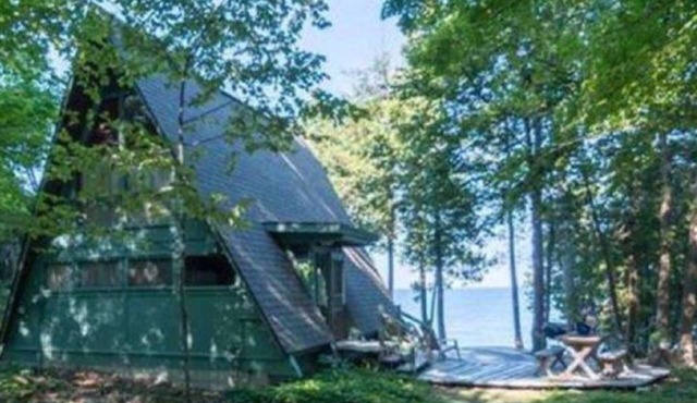 A-Frame on the Bay, Door Countyn