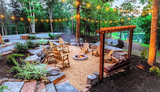 A-Frame Retreat on Private Pond