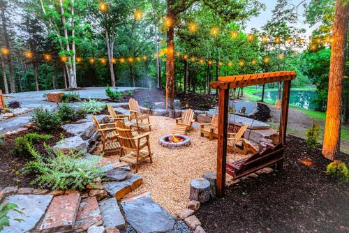 A-frame Retreat On Private Pond