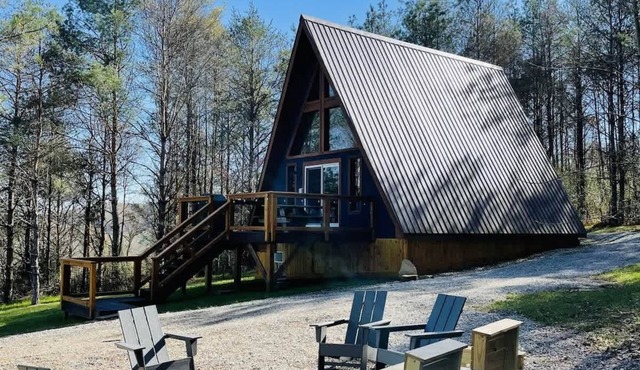 A-Frame Retreat Secluded Fire Pit Nintendo