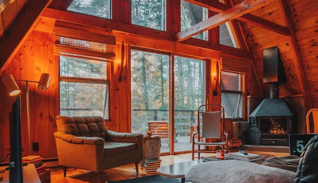 A-frame w/sauna near Whiteface & Lake Placid, NYnn