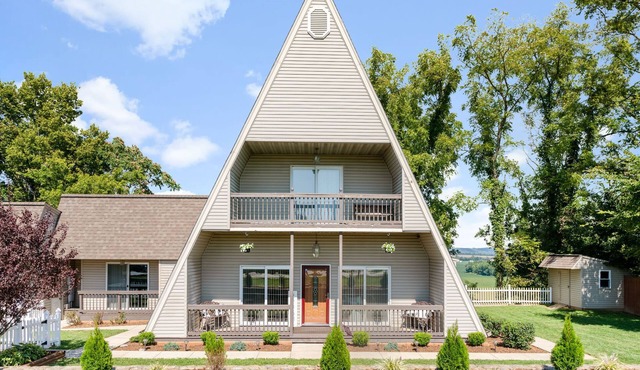 A-Framed View in Kentucky