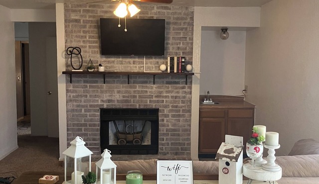 A game day getaway, 1.5 miles to Campus & NCED Conference Center!