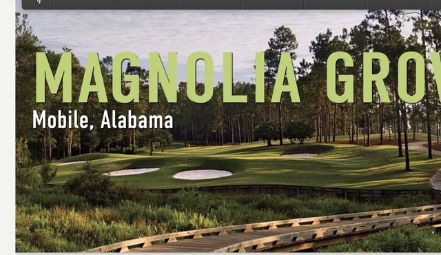 A Golfers Getaway on the West Mobile RTJ Trail at Magnolia Grove