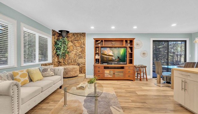 A great 2 bedrooms/2 baths house away from the crowd but yet perfect location