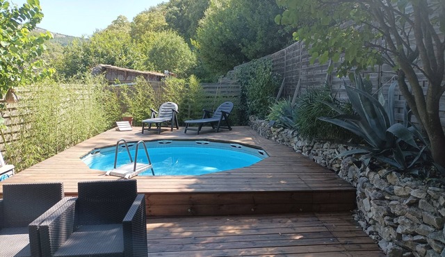 A haven of calm in the heart of an old town