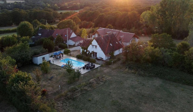A haven of peace in the countryside with private pool.