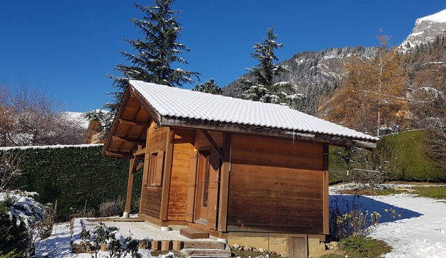 A HAVEN OF PEACE FACING MONT BLANC