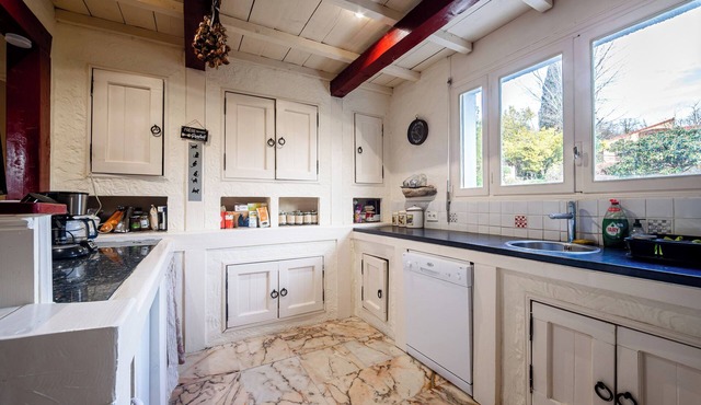 A haven of peace nestled in the heart of a charming mountain village.