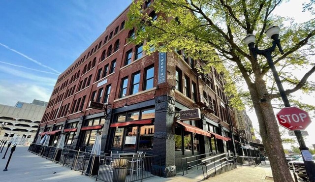 A historic 1,000 square foot Atrium loft in the heart of the Old Market