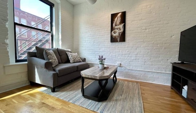 A historic 1,200 square foot loft in the heart of the Old Market with Howard Street view