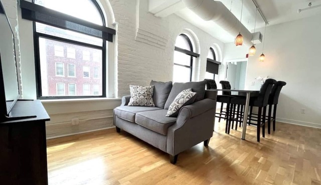 A historic pair of lofts in the heart of the Old Market with sleeping for up to 10