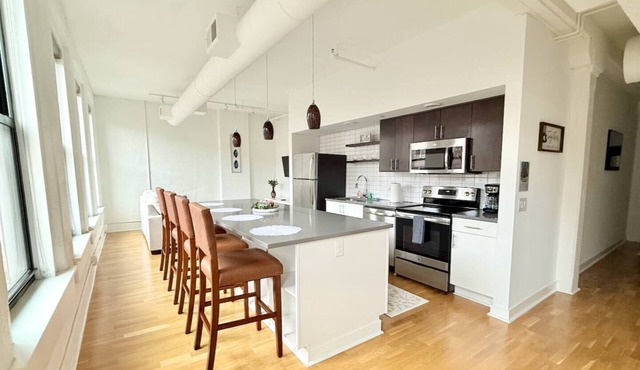 A historic pair of lofts in the heart of the Old Market