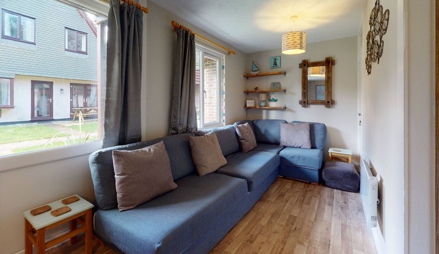 A holiday lodge located within the grounds of Tolroy Manor