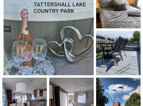 A HOME AWAY HOT TUB RETREAT AT Tattershall lakes country park