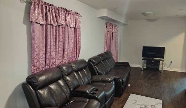 A home for a getaway nLocated in markham with 3 bedrooms and 3 washrooms .
