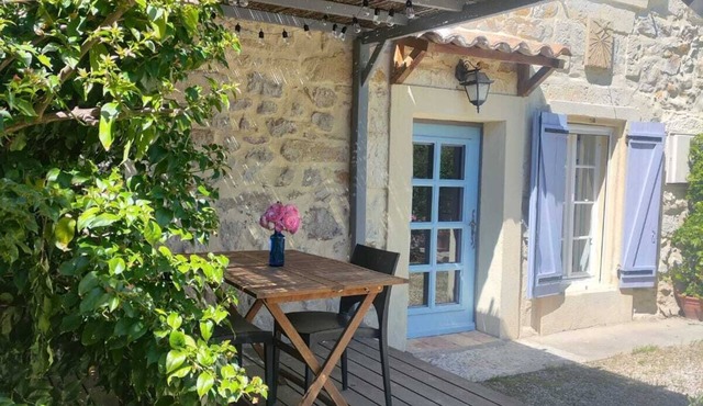 A house in Provence, in a part of Mas, typical Provencal house.
