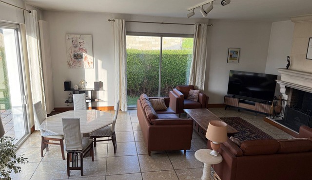 A house with garden for 7 people