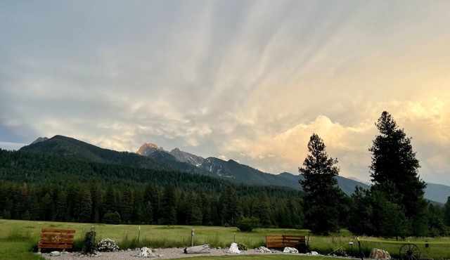 A Jewel at the Edge of the Mission Mountains, secluded, quiet &lots of wildlife.