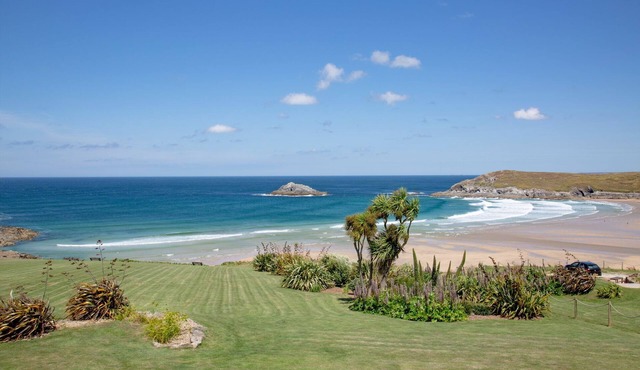 A large three bedroomed apartment in West Pentire, Crantock.